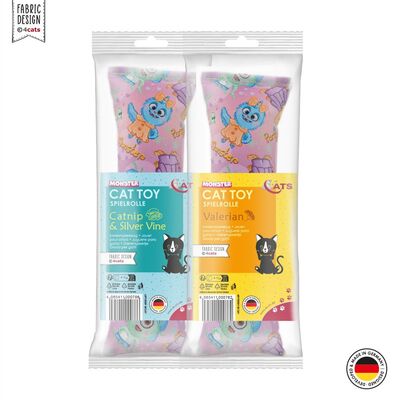 4cats Katzenspielzeug Monster Kollektion Spielrolle beide verpackt