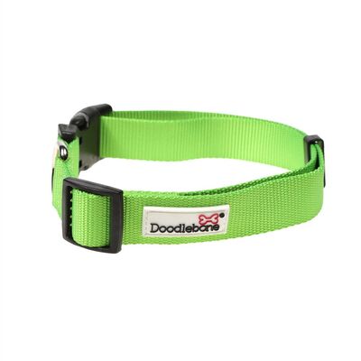 Doodlebone Originals Bold Hundehalsband Green Apple