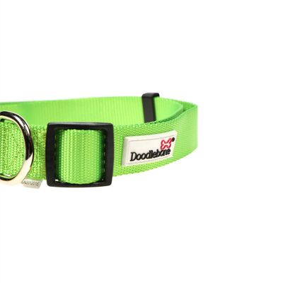 Doodlebone Originals Bold Hundehalsband Green Apple