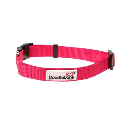 Doodlebone Originals Bold Hundehalsband Neon Pink Fuchsia