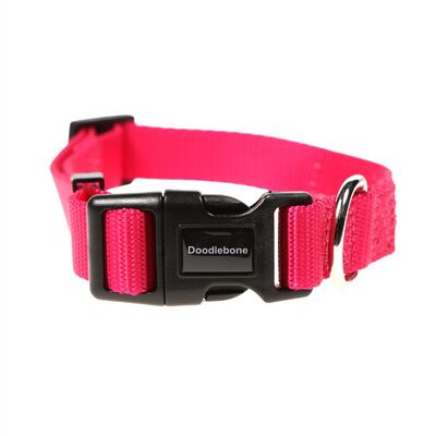 Doodlebone Originals Bold Hundehalsband Neon Pink Fuchsia