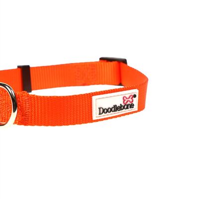 Doodlebone Originals Bold Hundehalsband Orange Tangarine