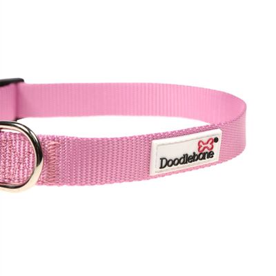 Doodlebone Originals Bold Hundehalsband Pink Blush