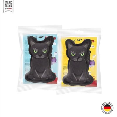 4cats Katzenspielzeug Halloween schwarze Katze beide Verpackung w