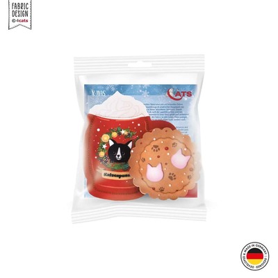 Katzenspielzeug 4cats X-Mas Couples Katzenpunsch und Keks mit 4catsnip verpackt