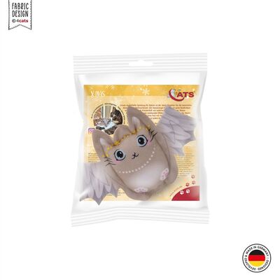 Katzenspielzeug 4cats X-Mas Kollektion Katzenengel mit Baldrian verpackt