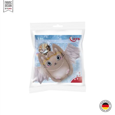 Katzenspielzeug 4cats X-Mas Kollektion Katzenengel mit 4catsnip verpackt
