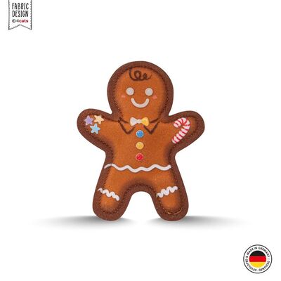 Katzenspielzeug 4cats X-Mas Kollektion Lebkuchenmann