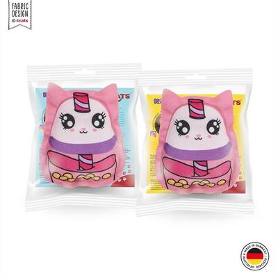 Katzenspielzeug 4cats Kawaii Food Kollektion Bubble Tea beide Verpackungen