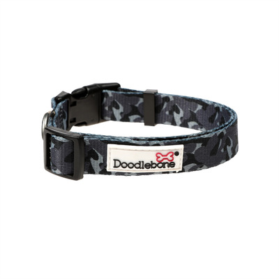 Doodlebone Bold Camouflage Hundehalsband – drei Farben und Größen – Bild 3