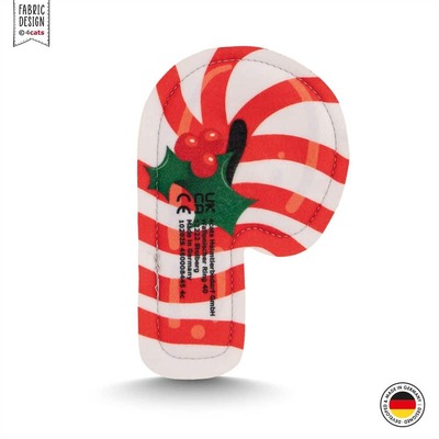 4cats Katzenspielzeug X-Mas Mini-Zuckerstange Ansicht Rückseite mit Herstellerdetails