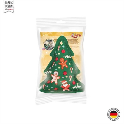 4cats Katzenspielzeug X-Mas Tannenbaum in Verpackung Baldrian