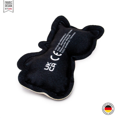 Katzenspielzeug 4cats Lucy Kollektion Figur liegend Rückansicht