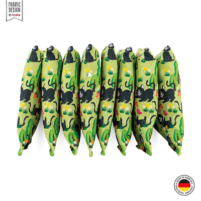 Katzenspielzeug Lucy Kollektion Raschelkissen gestapelt