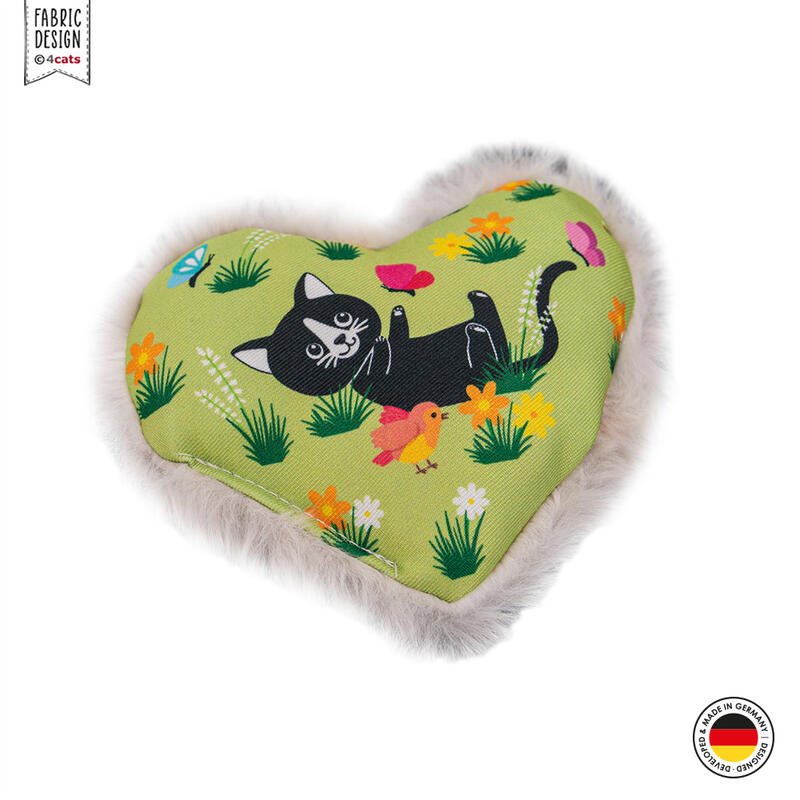 4cats Katzenspielzeug Lucy Kollektion Herz Präsentation