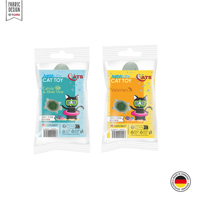 4cats Aqualife Schildkröte verpackt Katzenminze und Baldrian