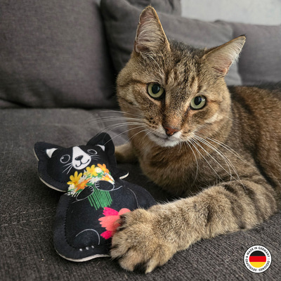 Katzenspielzeug 4cats Lucy mit Katze 1